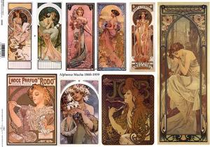 Papier klasyczny A3 malarstwo Mucha D0128