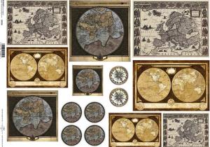 Papier klasyczny A3 mapy D0156