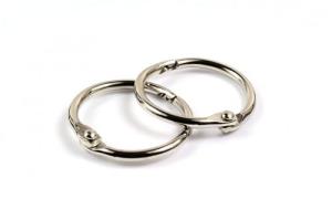 Kółka do albumu 2 sztuki 2,5cm