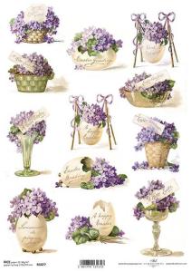 Papier ryżowy A4 R1077 jajko bez