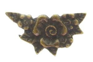 Metalowy bukiet róż 2,5x1,5cm