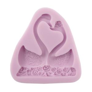 Foremka silikonowa łabędzie ślubne 9x8cm