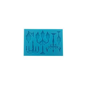 Foremka silikonowa 5 latarni 9x13cm