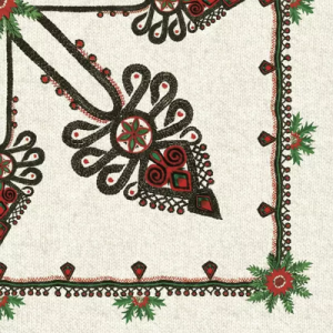 Serwetka Maki 1 sztuka ludowe parzenica - jasna