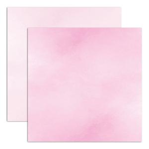 Papier scrap cieniowany 1 kartka 30x30cm różowy