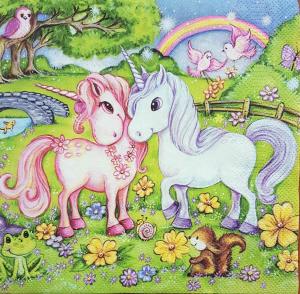 Serwetka Maki 1 sztuka jednorożce