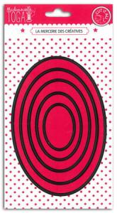 Wykrojnik owal 5 sztuk