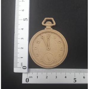 Masa drzewna - zegar 5,5cm