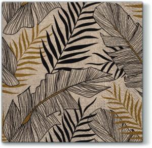 Serwetka PAW 1 sztuka bibuła recyklingowa - liście