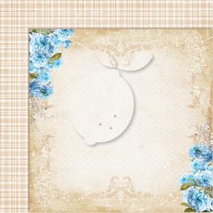 Papier scrap 30,5x30,5cm 1 kartka Sense and sensibility 08