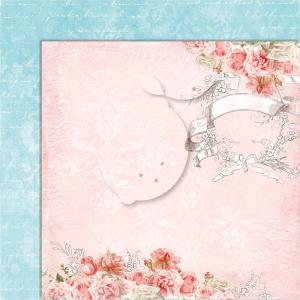 Papier scrap 30,5x30,5cm 1 kartka Sense and sensibility 06