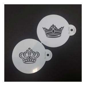 Szablon 3D Korony 2 sztuki fi10cm