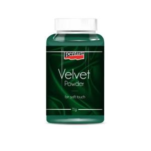 Velvet powder aksamit 100ml - zielony