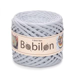 T-shirt yarn medium 7-9mm - Silver