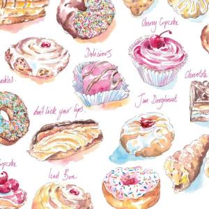 Serwetka Ambiente 1 sztuka Yummy Cakes Słodkości