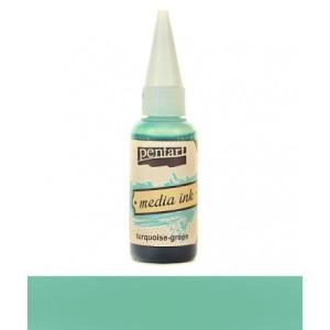 Tusz media INK 20ml turkusowy 21037