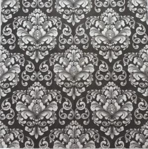 Serwetka PAW 1 sztuka - Wzory biało/czarne