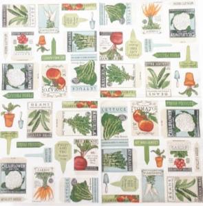 Serwetka PAW 1 sztuka -  Nasiona warzyw