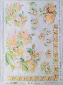 Papier soft 25x35cm lily symphony