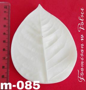 Mold do foamiranu - liść róży duży.