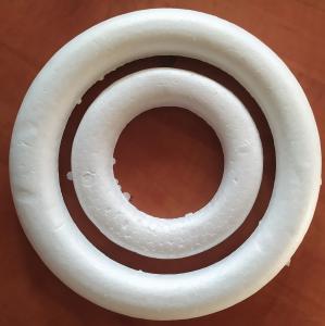 Styropian wianek 2sztuki 20cm i 12cm
