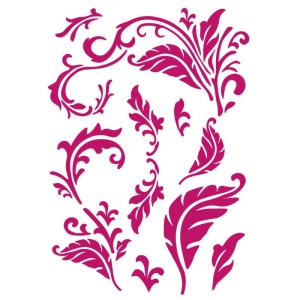 Szablon 21x30cm Barok KSG451