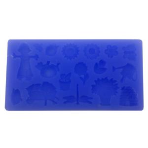 Foremka silikonowa wiosna w ogrodzie 13x7cm