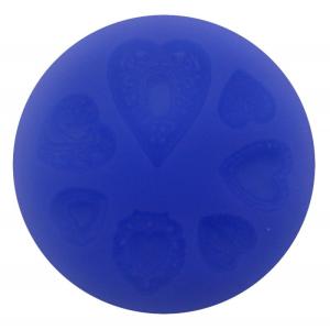 Foremka silikonowa 7 serduszek fi 7cm