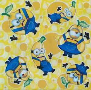 Serwetka Maki 1 sztuka ala Minionki