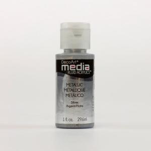 Fluid akrylowy media Silver 29,6ml