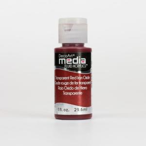 Fluid akrylowy media Transparent Red Iron 29,6ml