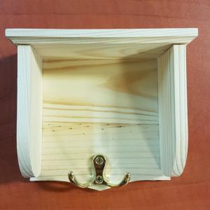 Szafka wieszak drewniany 15x7x13cm