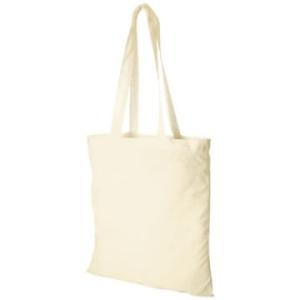 Torba bawełniana 38x42cm długa rączka kremowa 140g/m2