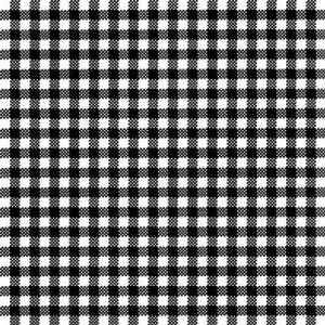 Serwetka Ambiente 1 sztuka Vichy Black kratka