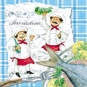 Serwetka Ambiente 1 sztuka Invitation Restaurant