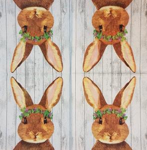 Serwetka PPD 1 sztuka Coctail Królik na deskach