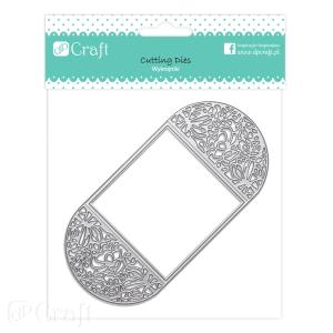 Wykrojnik składane zaproszenie 16,5x8cm