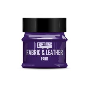 Farba do tkanin i skóry 50ml fioletowy