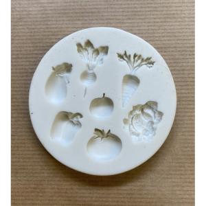 Foremka silikonowa warzywa ogrodowe 8cm