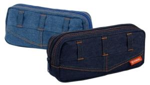 Piórnik dżinsowy SLIM 20x11cm