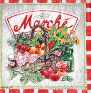 Serwetka Nouveau 33x33 1 sztuka - Market