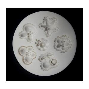 Foremka silikonowa słoneczne lato 6 dekoracji 9cm