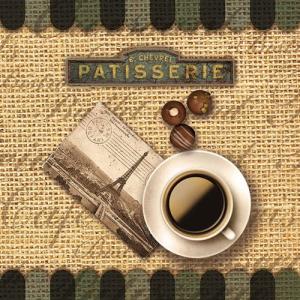 Serwetka Ambiente 33x33 1 sztuka - Cafe nostalgic