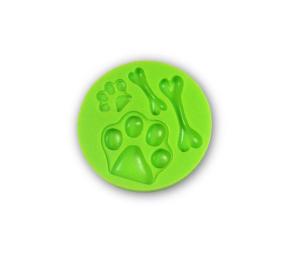 Foremka silikonowa łapa i kość 75x75mm