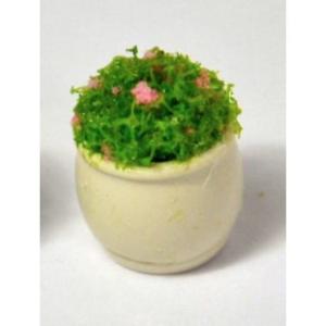 Mini donica prosta z roślinami 1,5x1,5cm