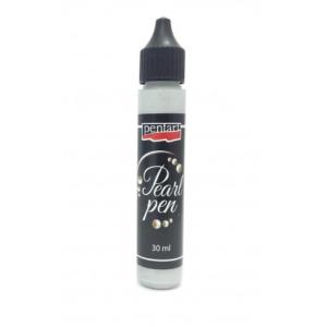 Pisak perłowy 30ml PENTART 18755 srebrny