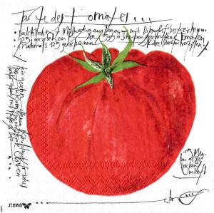 Serwetka STEWO 1 sztuka - Pomidor