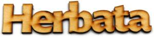Napis ze sklejki Herbata 14,5x3,5cm