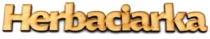 Napis ze sklejki Herbaciarka 21x3,3cm