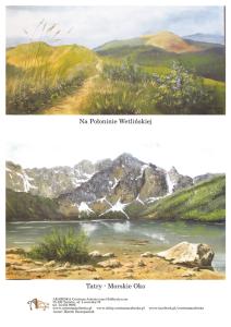 Papier ryżowy A4 TATRY. BIESZCZADY.